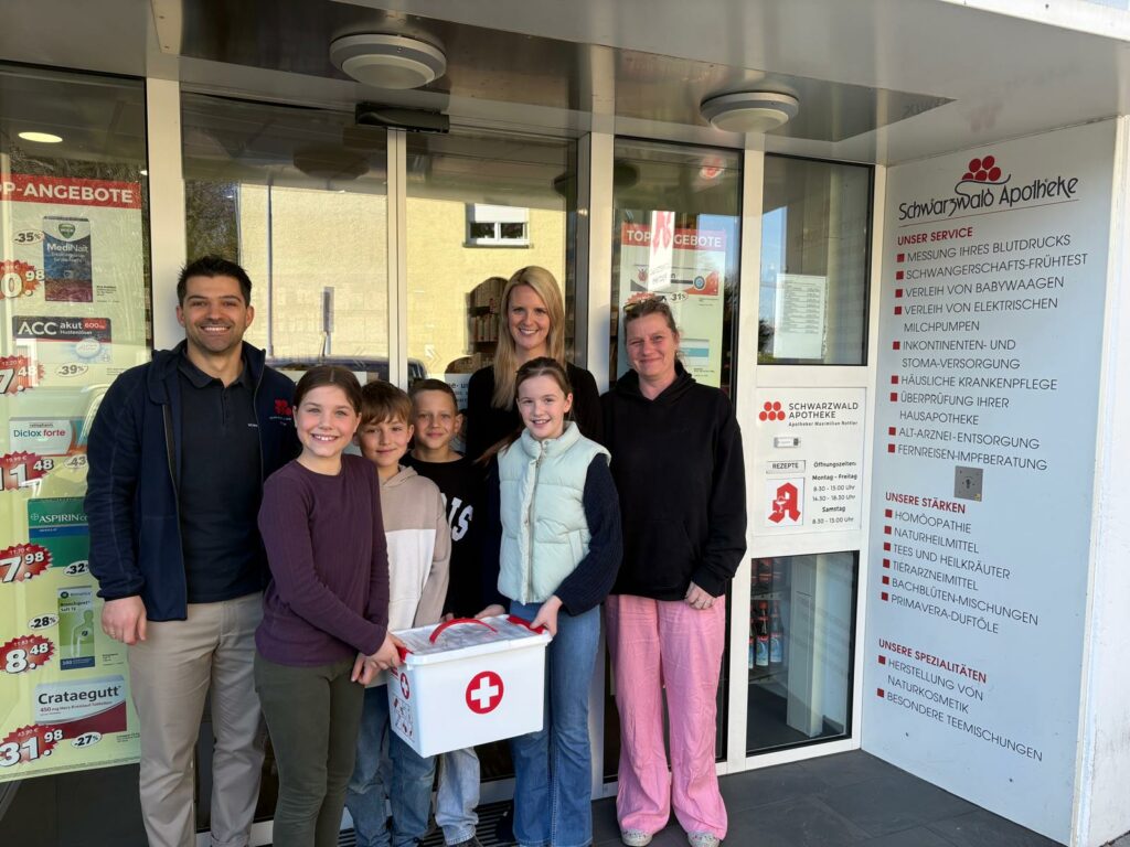 Erste Hilfe von klein auf – Viertklässler der Grundschule Biengen werden zu Pausenhelfern